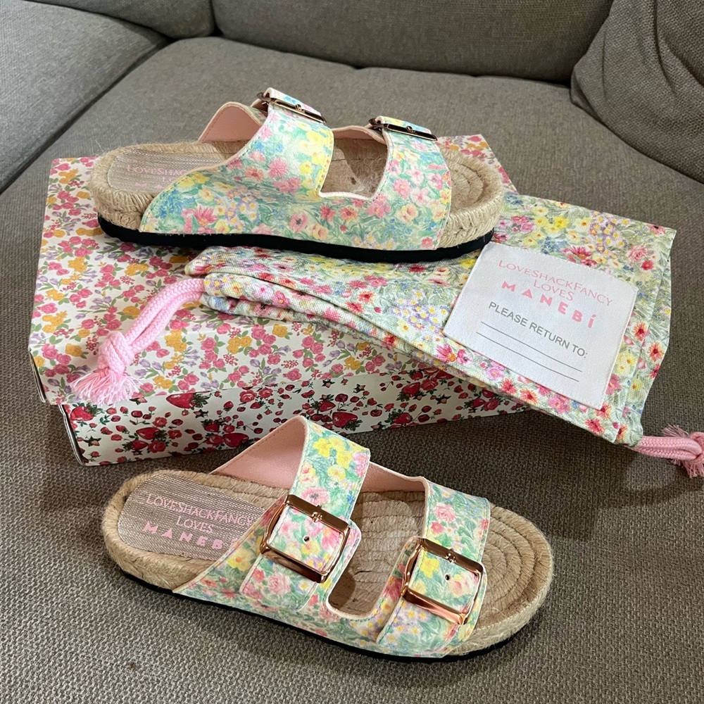love shack fancy sandals